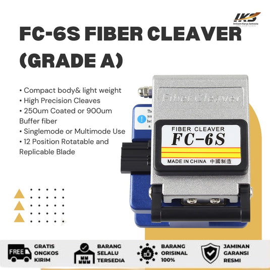 FC-6S Fiber Cleaver FTTH (Grade A)