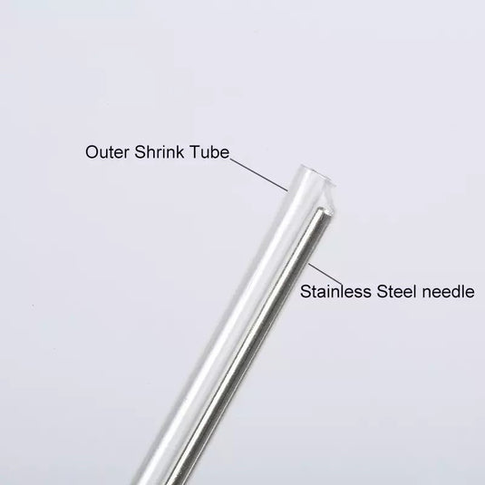 50pcs Protection Sleeve Besar untuk DC Drop Core 6mm x 60mm optical fiber heat shrink pipe fusion splice