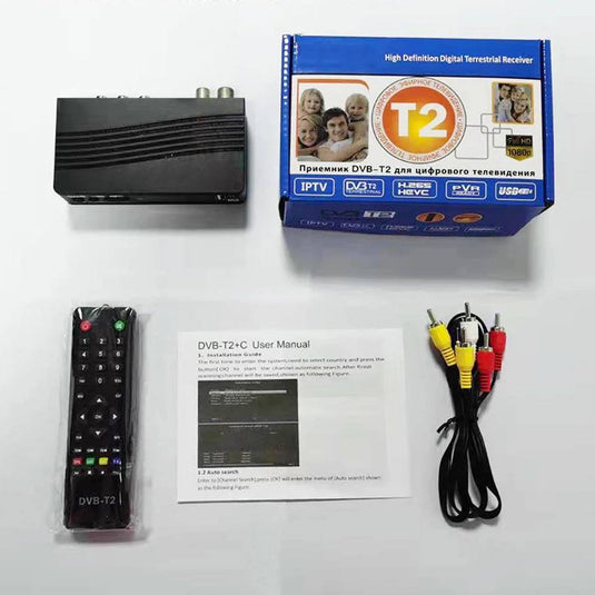Digital Set Top Box HD / STB Siaran DVB T2 Receiver Penerima Siaran TV Digital
