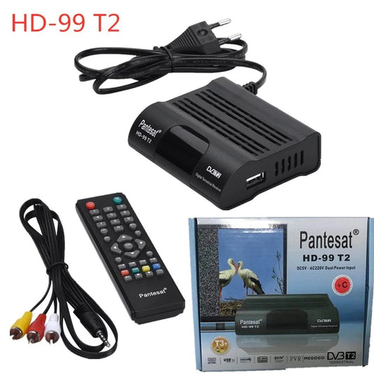 Digital Set Top Box HD / STB Siaran DVB T2 Receiver Penerima Siaran TV Digital
