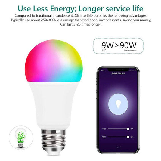 Smart Bulb Lamp Light Wireless WIFi Connection
