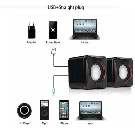 Portable Mini Speaker Aktif Komputer Multimedia