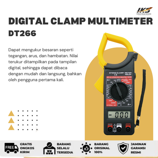 Digital Clamp MultiMeter MT87 / DT266 / DT9205A / ZT102A / ST201