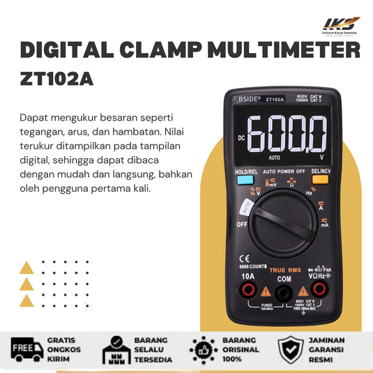Digital Clamp MultiMeter MT87 / DT266 / DT9205A / ZT102A / ST201