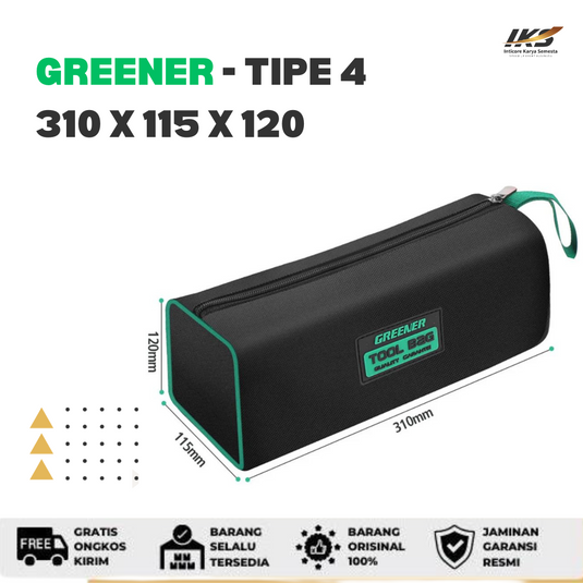 GREENER Tool Box Hand Bag - Tas Alat dan Perkakas Kecil Teknisi