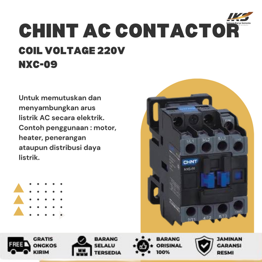 CHINT AC Contactor NXC-09 NXC-12 NXC-18 NXC-25 NXC-32