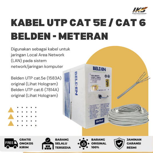 Belden Kabel Outdoor STP CAT 5e / CAT 6 -- meteran