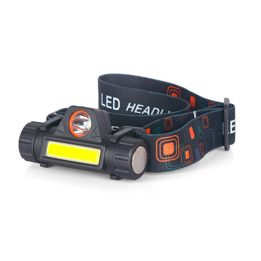 Headlamp Senter Kepala Lampu USB LED Headlight Recharger High Power Terang Jarak Jauh