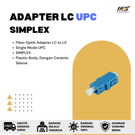 Adapter Barrel Connector LC UPC / APC - Simplex / Duplex