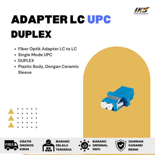 Adapter Barrel Connector LC UPC / APC - Simplex / Duplex