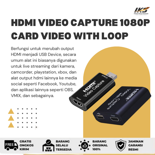 HDMI Video Capture 1080P Card Video With Loop