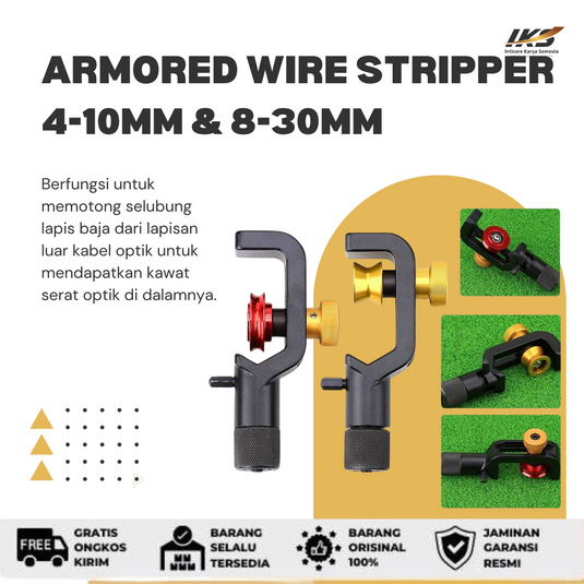Armored Wire Stripper 4-10mm & 8-30mm Optical Cable Stripper