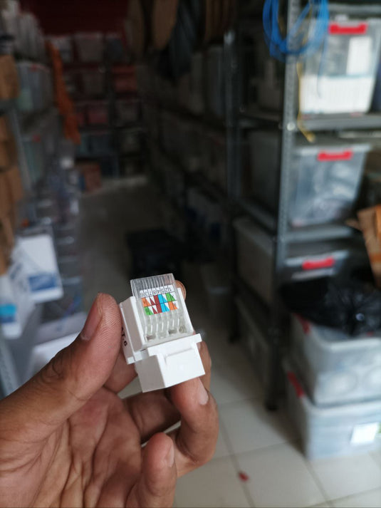 Faceplate Wall Dinding + Modular RJ45