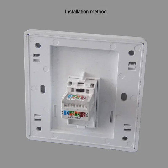 Faceplate Wall Dinding + Modular RJ45