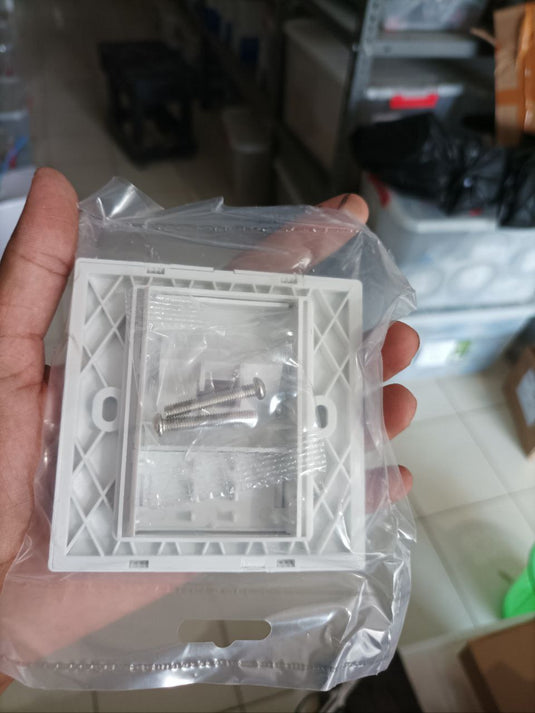 Faceplate Wall Dinding + 1 Core Adapter SC-UPC