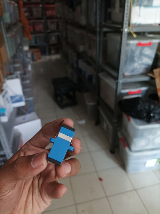 Faceplate Wall Dinding + 1 Core Adapter SC-UPC