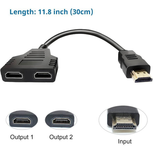 HDMI Splitter 1080P 2 Port