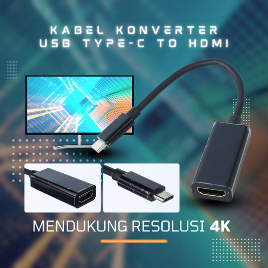 Converter Adapter Type C To HDMI