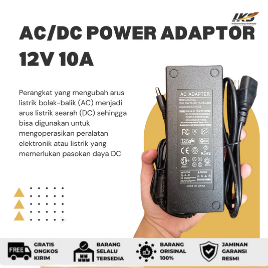Power Supply AC/DC Power Adaptor 12V 10A