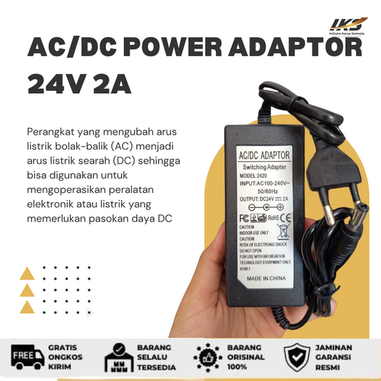 Power Supply AC/DC Power Adaptor 24V 2A
