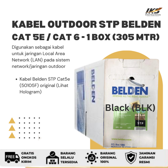 Belden Kabel Outdoor STP CAT 5e / CAT 6 -- 1 BOX (305 meter)