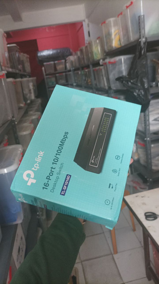 Desktop Switch Hub TP-Link TL-SF1016D 16-Port 10/100Mbps
