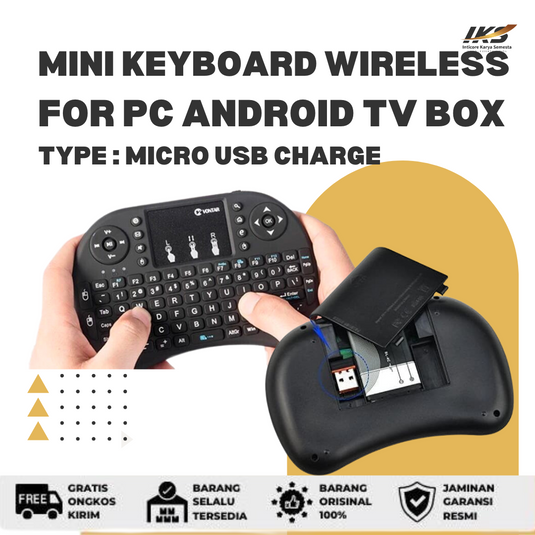 Mini Keyboard Wireless i8 2.4G Handheld Keyboard For PC Android TV Box