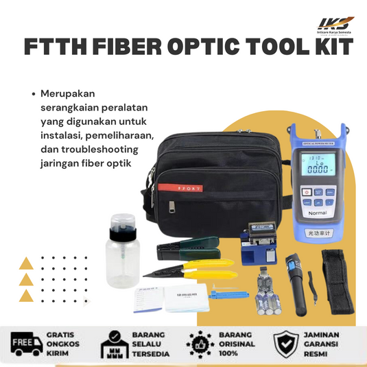 FTTH Fiber Optic Tool Kit / Toolkit FO Lengkap