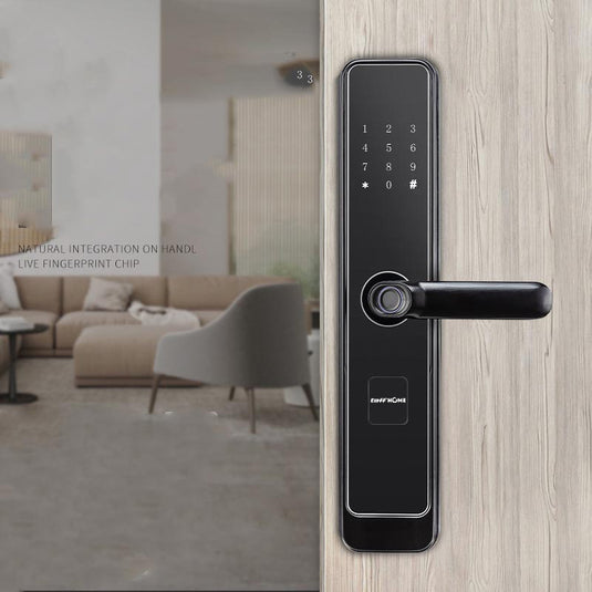 TaffHOME Smart Door Lock Multiple Access Password Fingerprint Card RFID