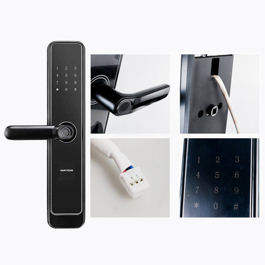 TaffHOME Smart Door Lock Multiple Access Password Fingerprint Card RFID