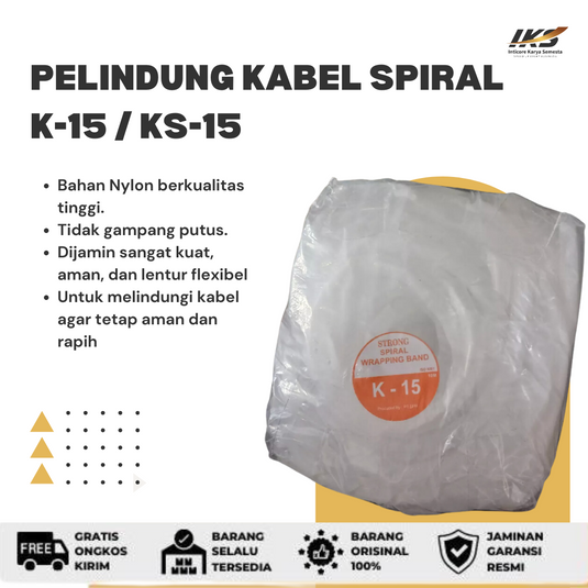 Pelindung Kabel Spiral K-15 / KS-15
