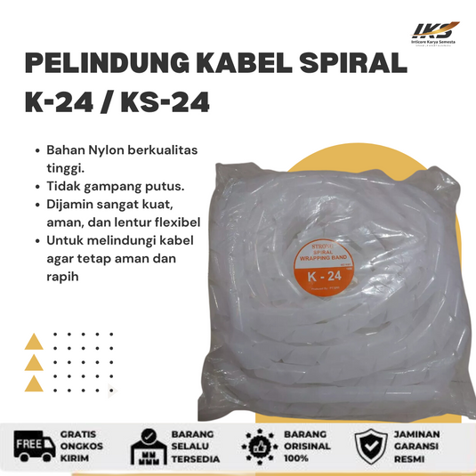 Pelindung Kabel Spiral K-24 / KS-24