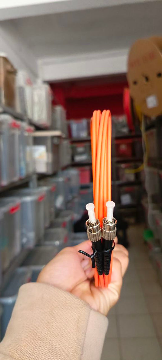 OM2 Patch Cord MULTIMODE DUPLEX ST UPC - ST UPC Diameter 3mm Berbagai Ukuran