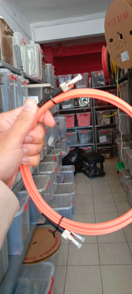 OM2 Patch Cord MULTIMODE DUPLEX ST UPC - ST UPC Diameter 3mm Berbagai Ukuran