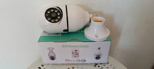 Kamera CCTV / IP Camera 1080P E27 Wireless Dual Light IR Sensor