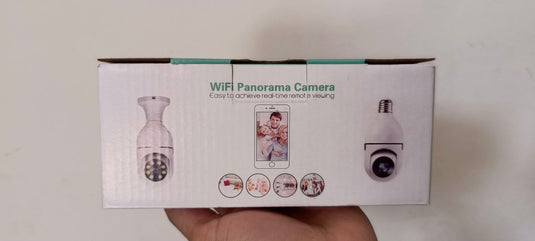 Kamera CCTV / IP Camera 1080P E27 Wireless Dual Light IR Sensor