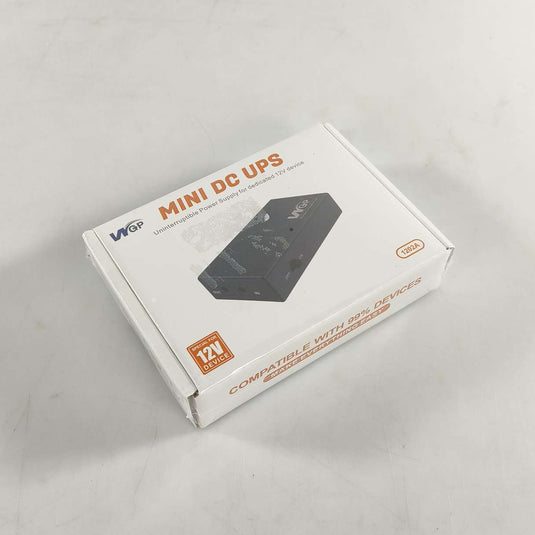 Mini UPS 12V/2A Power Supply DC UPS Router Backup Power 2000mAh