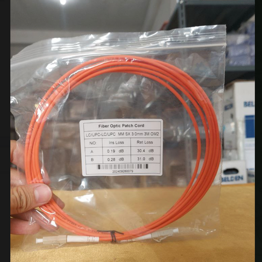 OM2 Patch Cord MULTIMODE SIMPLEX LC UPC - LC UPC Diameter 3mm Berbagai Ukuran
