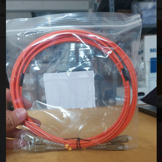 OM2 Patch Cord MULTIMODE DUPLEX SC UPC - SC UPC Diameter 3mm Berbagai Ukuran
