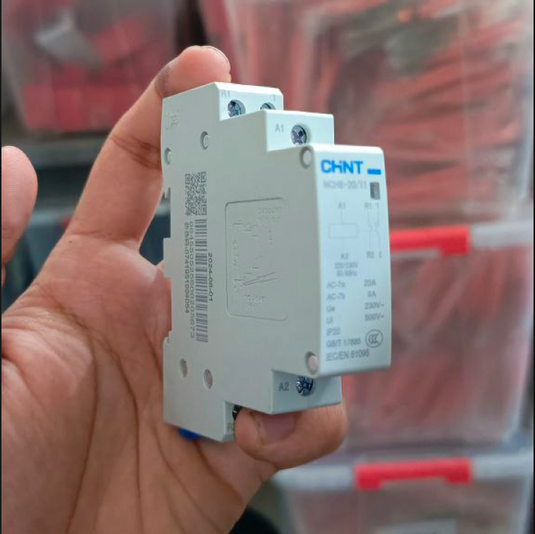 CHINT Modular Contactor Din Rail NCH8-20/11 20A 2P 1NO 1NC