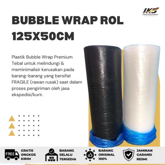 Bubble Wrap ROL ukuran 125x50 cm