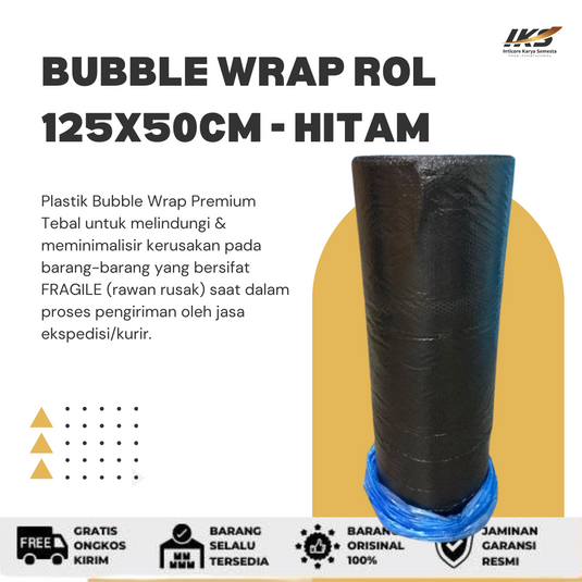 Bubble Wrap ROL ukuran 125x50 cm