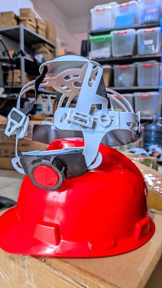 Helm Proyek Safety Merah/ Putih/ Kuning/ Hijau/ Biru/ Orange