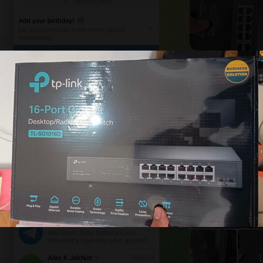 TP-LINK TL-SG1016D 16-Port Gigabit Desktop / Rackmount Switch