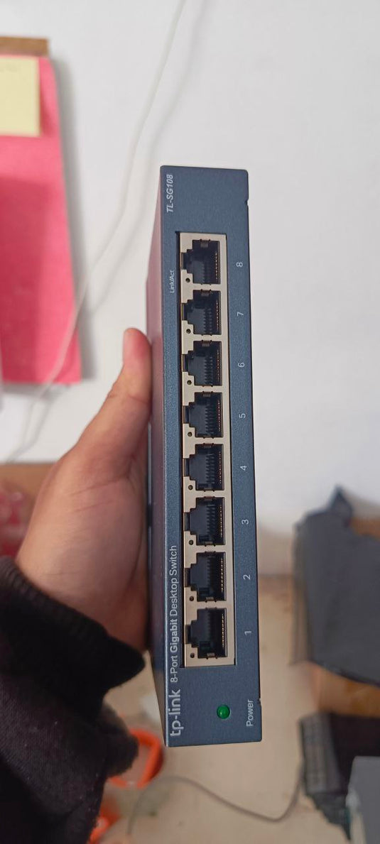 TP-LINK TL-SG108 8-Port Gigabit Desktop Switch