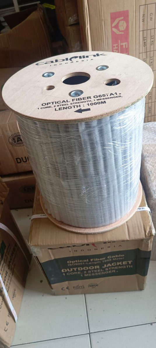 FALCOM - Kabel FTTH Drop Cable Haspelan 1000m