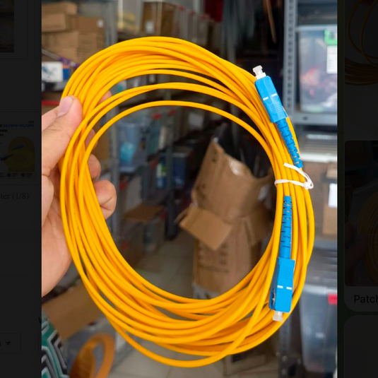 Patchcord SC UPC Kabel Fiber Optik Diameter 3mm