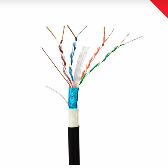 FALCOM Kabel FTP CAT 6 Outdoor Double Jacket -- meteran