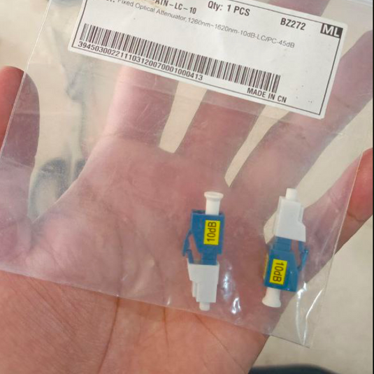 Attenuator Fiber Optic Single Mode LC/UPC 10 dB