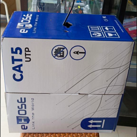 eHOSE Kabel UTP CAT 5 -- 1 BOX (305 meter)